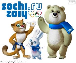 пазл Зимние Олимпийские игры Сочи 2014